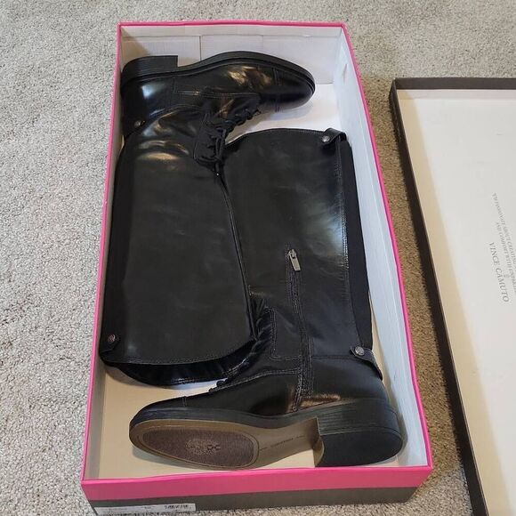 Vince Camuto Sirdola Boot Riding Black Size 9 - Picture 5 of 8
